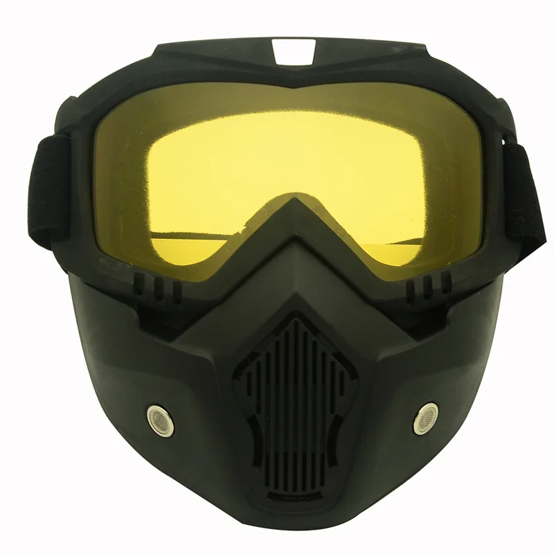 Bike Bicycle Helmets With Glasses Eye Protection Adults 6Color