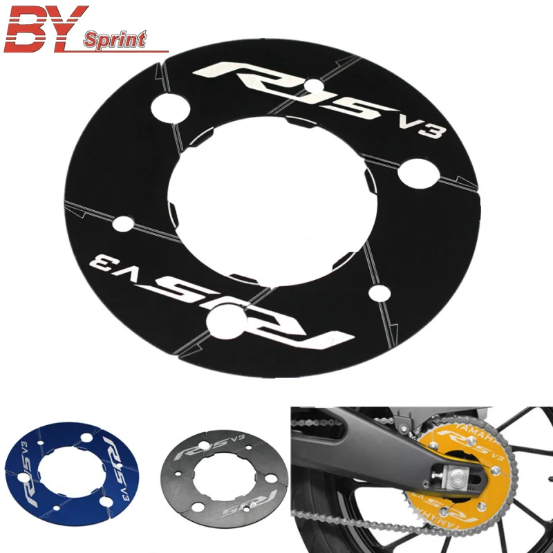 

Latest Motorcycle Accessories CNC Aluminium Transmission Belt Pulley Cover For Yamaha YZF R15 V3.0 YZF-R15 v3 2017 2018 4 colors