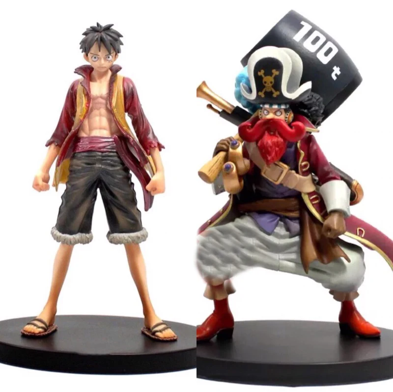 

Anime One Piece 2pcs/set DXF the Grandline Men Film Z Vol.1 Luffy & USOPP PVC Action Figure Toys
