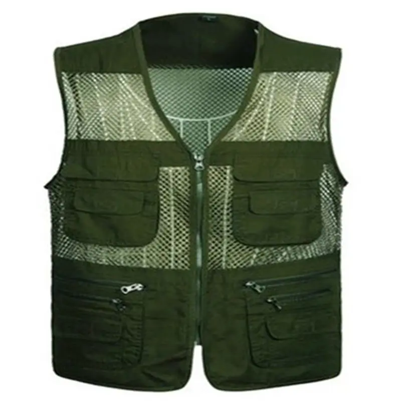 Men's Photographer Vest Multi-Pockets Cheap Vests Out-door Shooting Hunt Waistcoat Vest Walking Travel Vest plus size S-4XL Men's Photographer Vest Multi-Pockets Cheap Vests Out-door Shooting Hunt Waistcoat Vest Walking Travel Vest plus size S-4XL