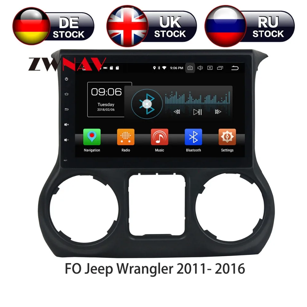 

Android 8 4+32G Car DVD Player Car GPS navigation for JEEP Wrangler 2011-2018 multimedia stereo unit GPS navigation