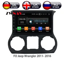 Android 8 4+32G Car DVD Player Car GPS navigation for JEEP Wrangler 2011-2018 multimedia stereo unit GPS navigation