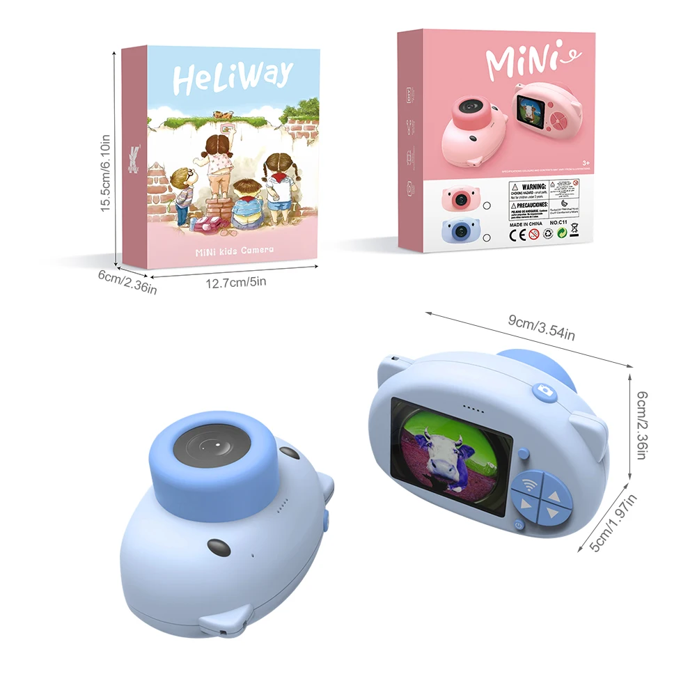 Imagem das Crianças das Crianças Câmera Digital Presente Cam Engraçado Portátil 3 k Wifi Faça Você Mesmo Fotografia Prop Toy 3 Engraçado Portátil 3 K WIFI DIY Fotografia Prop