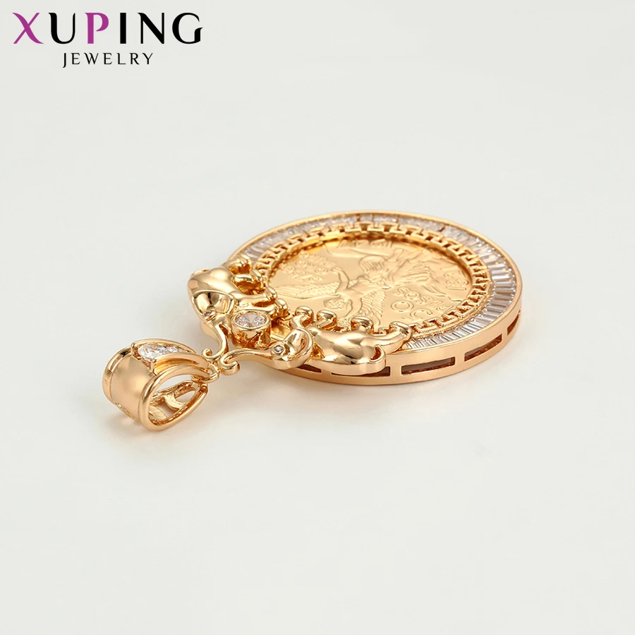 Xuping Европейский стиль медаль типа кулон для женщин девочек синтез кубического циркония ювелирные изделия День матери S105, 7-33069