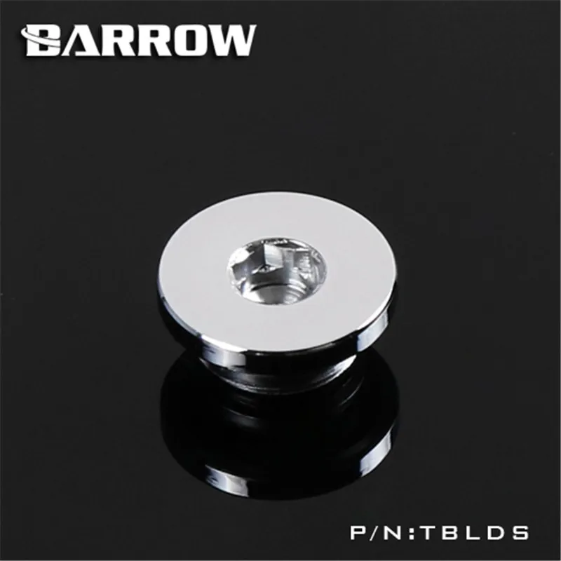

Barrow G1/4"Ultra-thin Inner Six Angle Stop Plug Fitting Black,Silver,White,Gold For Water Cooling TBLDS