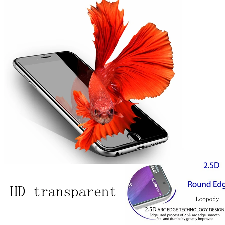 

pelicula de vidro Screen Protection Tempered Glass For iPhone 6 6S plus sklo Film On For iPhone X 10 8 7 Plus glas case lcopody