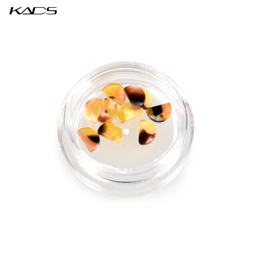 

KADS Imitation Amber Stone Nail Art Decorations 3D Accessories for Nails Charms Design Stones Gems for Manicure Acessories