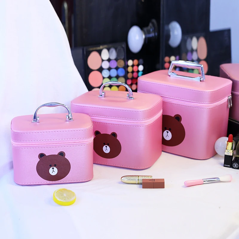 

Professional Cosmetic Bag Portable Large Capacity Manicure Storage Bag Cosmetic Case Waterproof Online Sales The New MakeUp Bag