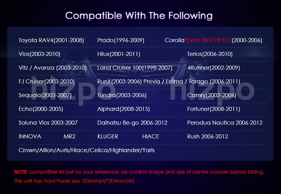 Best Android8.0 Octa 8 Core 4G RAM 32G ROM car dvd player for Toyota Hilux VIOS Old Camry Prado RAV4 Prado 2003-2008 4G LTE Network 2