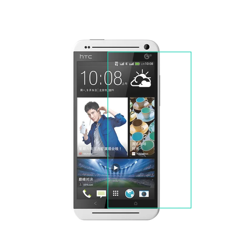 

For HTC Desire 700 7060 7088 Dual Sim Premium Tempered Glass Screen Protector Ultra Thin Clear Explosion-proof Protective Film