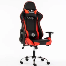 Роскошное качественное игровое кресло Poltrona 808-7, колесо из синтетической кожи с подставкой для ног, эргономика, может лежать в быту, Silla Gamer