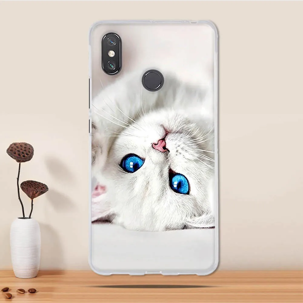 Чехол для Xiaomi Mi Max 3 Силиконовый ТПУ чехол Max3 мягкий с рисунком чехол|Бамперы| |