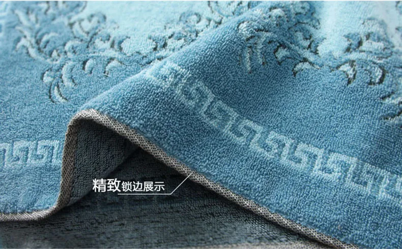 Подушки полотенца из хлопка для всей семьи, большое, плотное полотенце классического дизайна, мягкое и удобное для впитывания воды