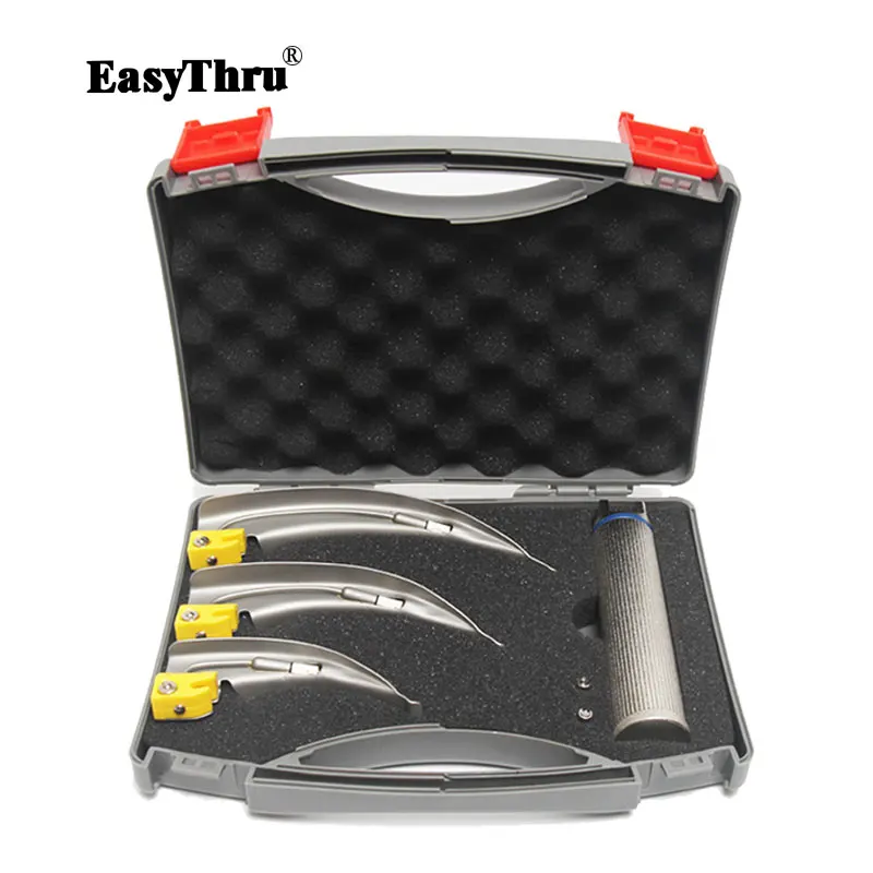 

Anaesthetic Laryngoscope Medical High Temperature Sterilization Stainless Steel Adult Child Animal VET Throat Detection Tool