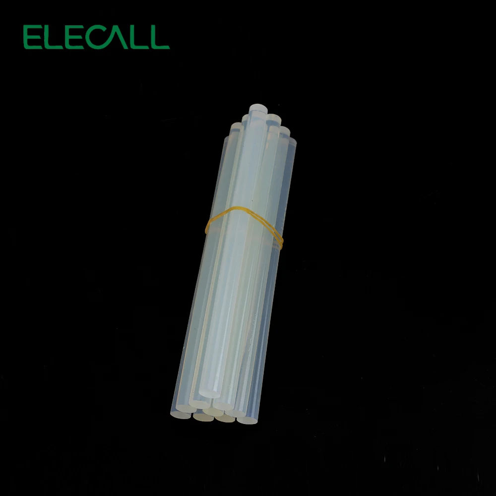 ELECALL 10 шт. 11 мм * 190 мм горячий клей белый расплава Клеевые стержни для Электрический клеевой пистолет Ремесло альбом DIY Инструменты для