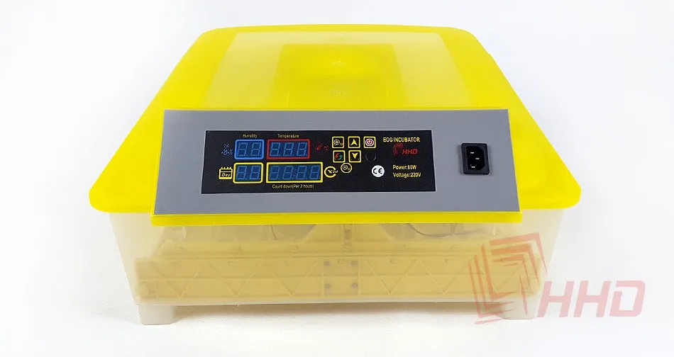 Hhd totalmente automático codorniz pintainho incubadora de