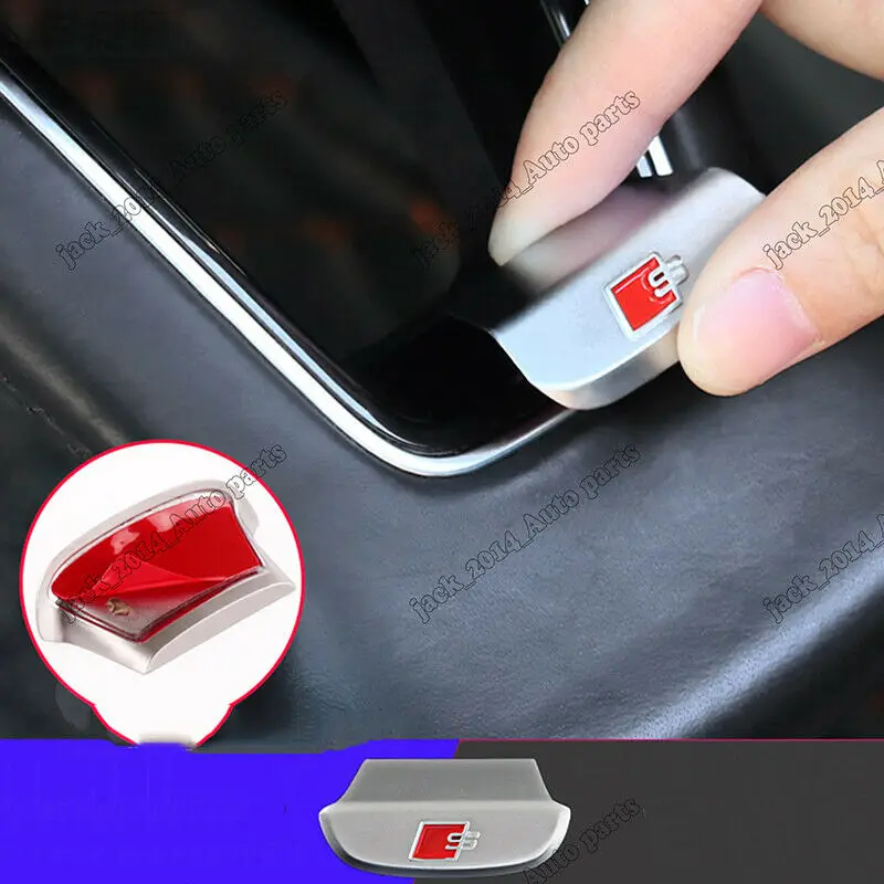 

Metal Steering Wheel Decoration Cover Trim Fit For Audi Q5 Q3 Q7 A3 TT A4 A6