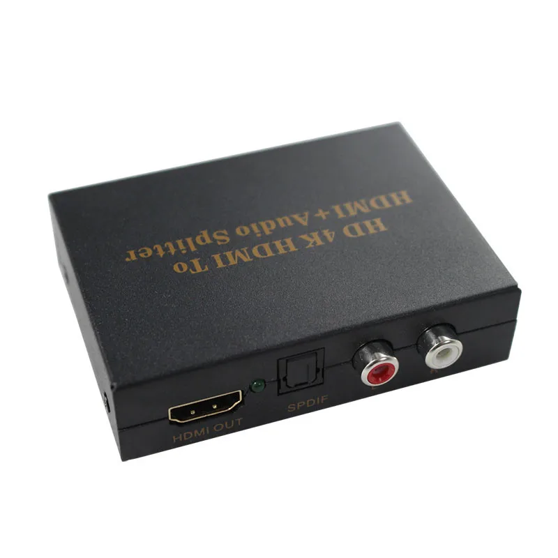 1 шт. HDMI к HDMI аудио конвертер коробка аудио сплиттер с spdif, передача/2.0ch/5,1 ch аудио модель поддержка 4k 2k