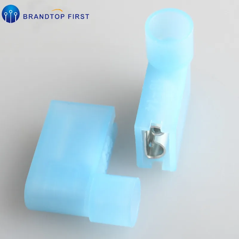 25 шт. обжимной Мужской Женский Лопата Кабельные Клеммы нейлоновый флаг правый