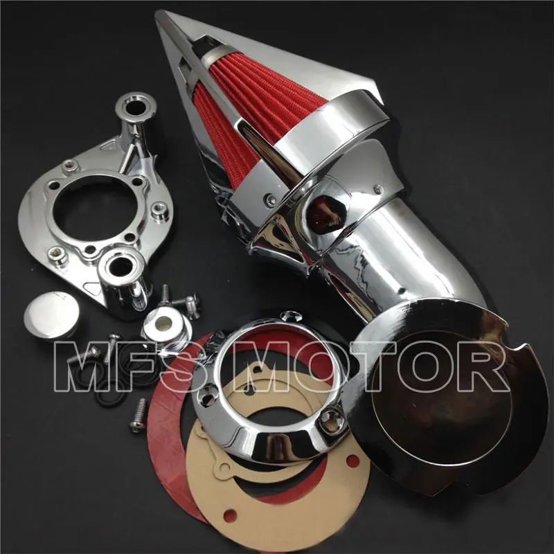 Мотоцикл часть конус шип очиститель воздуха для 1991 2006 XL моделей sportstar хром|cleaner