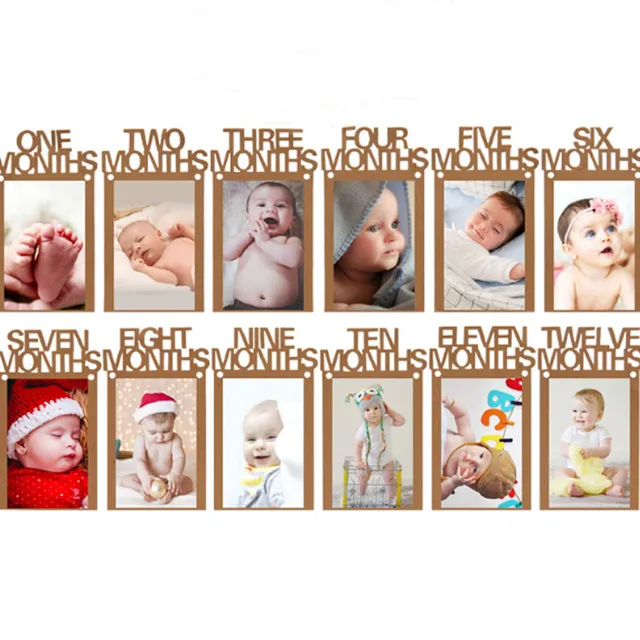 Baby 1st Birthday Boy Girl 12 Month Photo Banner I AM ONE Photo Booth Banner My First Birthday Party Decorations Kids Christmas