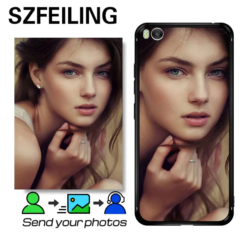 

Customized Image phone case For Xiaomi Redmi 7a 6A 4a 5 Plus Note 8 7 5 4 3 4x 5A Pro S2 K20 cover Black soft Shell Matte case