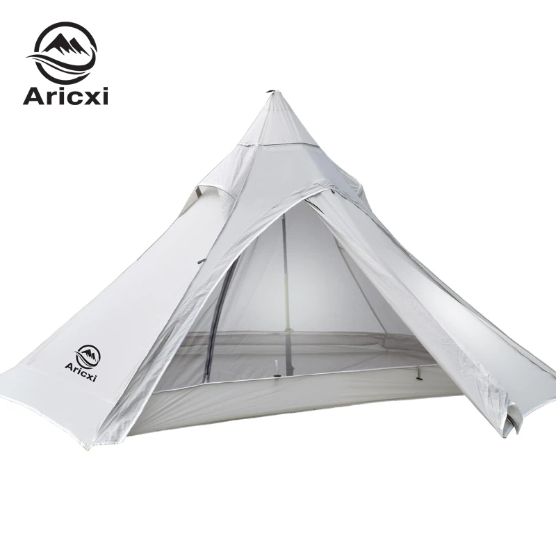 

ARICXI Oudoor 3 Season 2 Person 1KG Ultralight Camping Tent Professional 20D Nylon Silicon Coating Rodless Tent