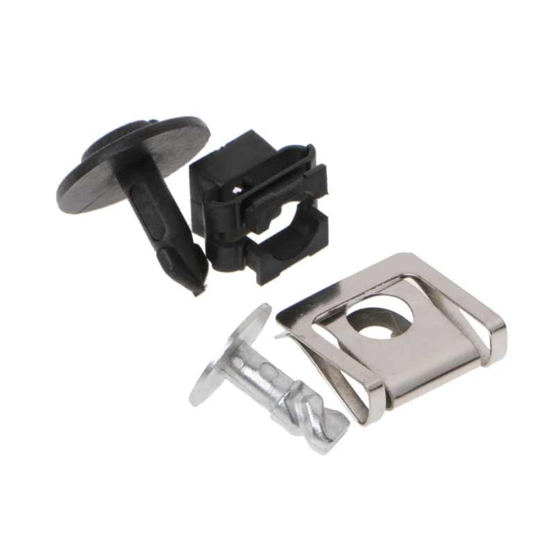 New 20PCS Undertray Guard Engine Under Cover Fixing Clips Screw KIT For AUDI A4 A6 3