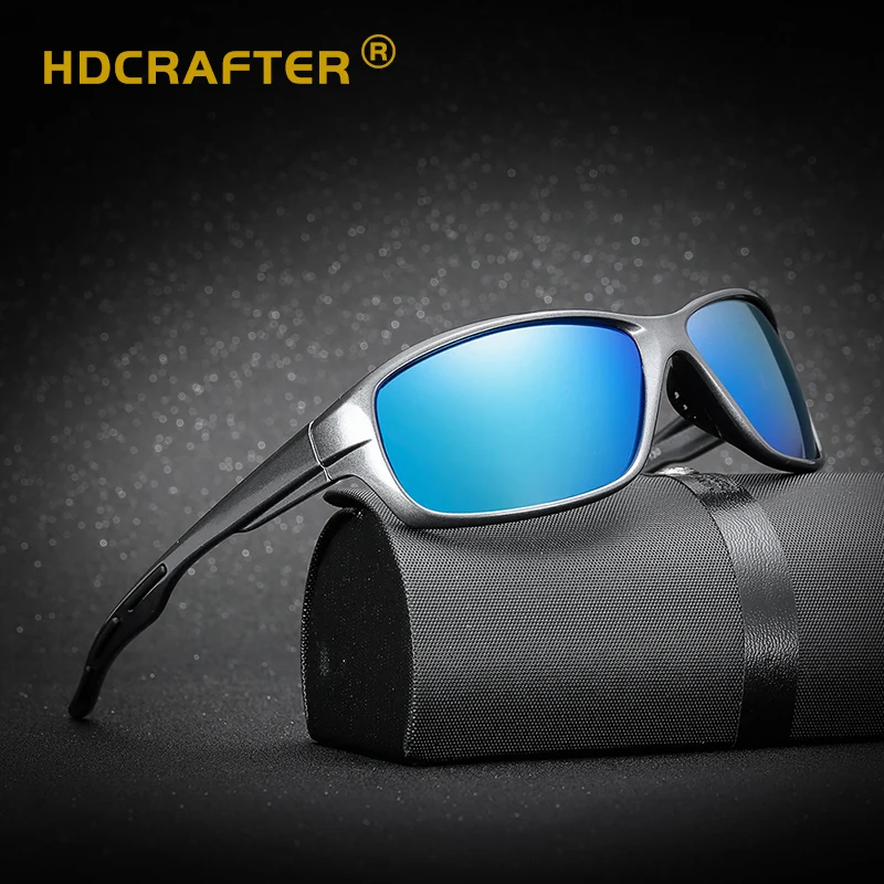 Sunglasses Men Polarized for Driving Sunglasses Male mirrored Sun Glasses Man Sport Brand Gafas