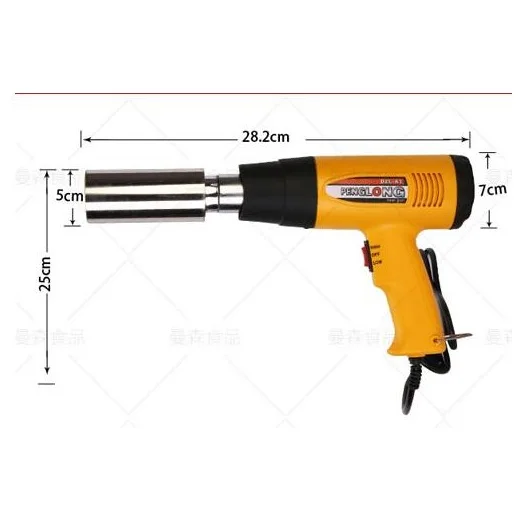 

new PVC thermal shrinkage cap machine Wine bottle cap sealing machine Wine cap shrink heat gun fast shipping