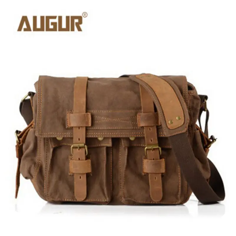 

2016 New High Quality Canvas Vintage Messenger Bags Military Should Crossbody Bag Big Capacity Men's Travel Bags Free Shipping