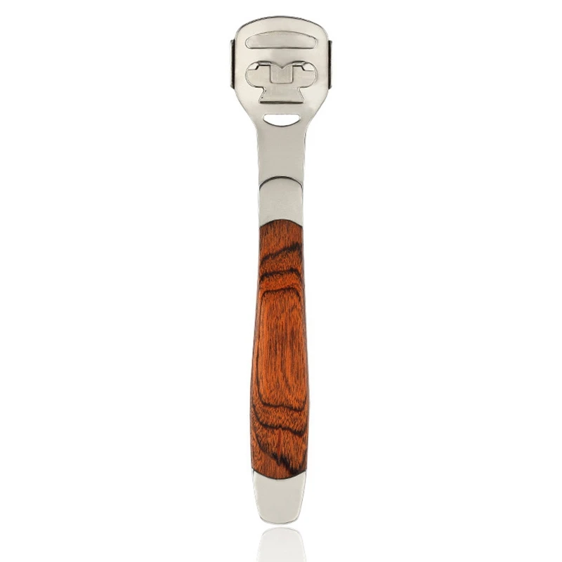 

Foot Care Pedicure Callus Shaver Hard Skin Remover Wood Handle 10 Blades
