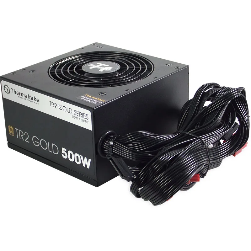 Внешний источник питания Thermaltake/TT 500 Вт (80plus gold / active PFC/интеллектуальный контроль