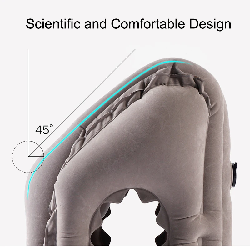 Надувная портативная Подушка для сна, подушка для головы, самолет, автомобиль, отдых, сон, Надувное спальное место для путешествий, подушки для сна, для аэропорта, для улицы