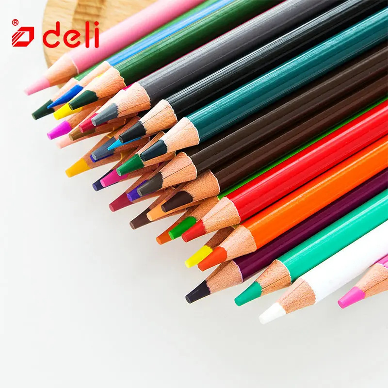 Deli Colored Pencil Set Stationery for School Supplies 72 Pencil Artist