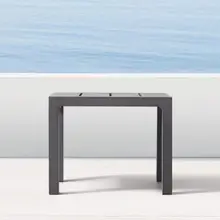Новое поступление Открытый Патио Сад настраиваемый алюминиевый боковой стол