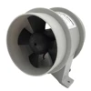 Marine 12V Quiet Blower Water Resistant High Air Flow - 4 Inch Diameter Corrosion resistant nickel-plated motor housing ► Photo 1/6