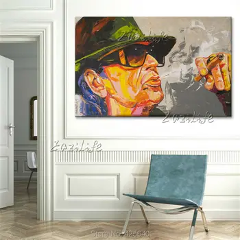 

Palette knife painting portrait Palette knife Face Oil painting Impasto figure on canvas Hand painted Francoise Nielly 19