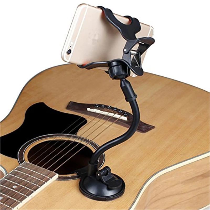 Phone Holder Stand for Guitar Street Singing lyrics Song