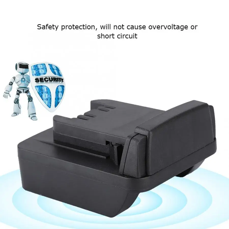 Переходник для литий ионной батареи DCB200 DCB205 адаптер аккумулятора Milwaukee M18