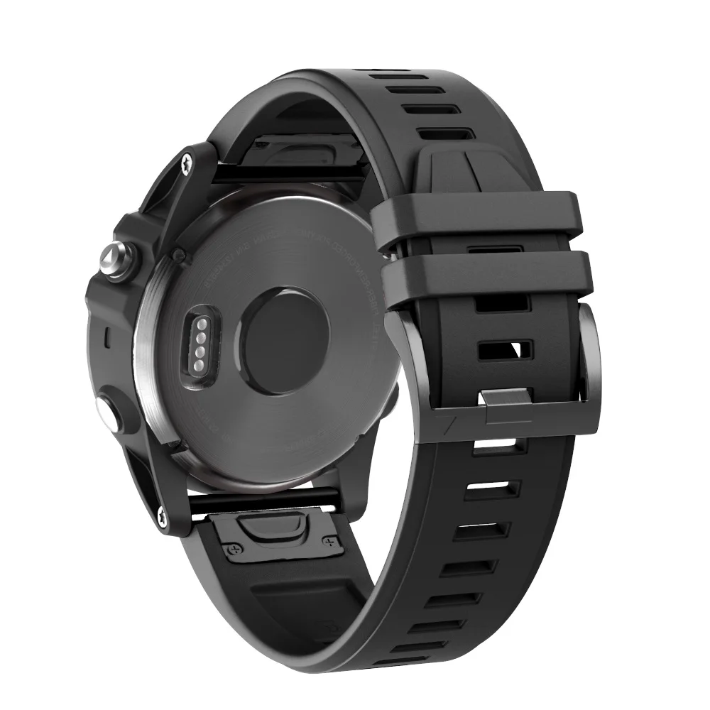 

For Fenix 5 Plus Band Soft Silicone 22mm Watch Bands Replacement for Fenix 5 Plus/Fenix 5 Instinct/Forerunner935 Approaach S60