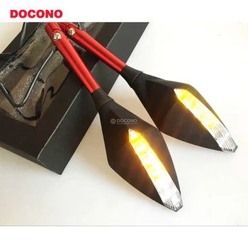 

Motorcycle Rearview Mirror With Turn Signal Light For YAMAHA yzf r25 ybr 125g yzf r125 drag star xvs 950 smax 150 etc.