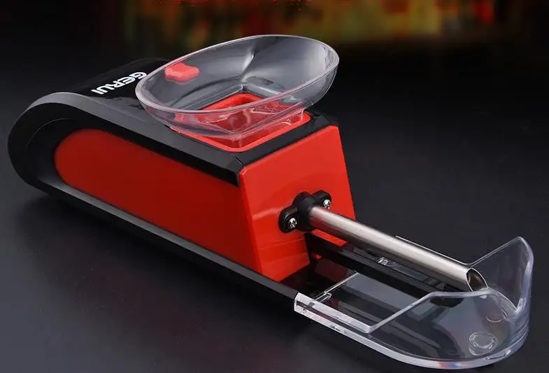 

New product Electroplating durable automatic electric Cigarette Machine Maker DIY cigarette rolling making machine