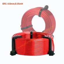 2 шт. Высокая чистота кислорода 0.35mH 0,8 мм медный провод полые бескаркасные индукторы для динамиков разделители частоты медные катушки