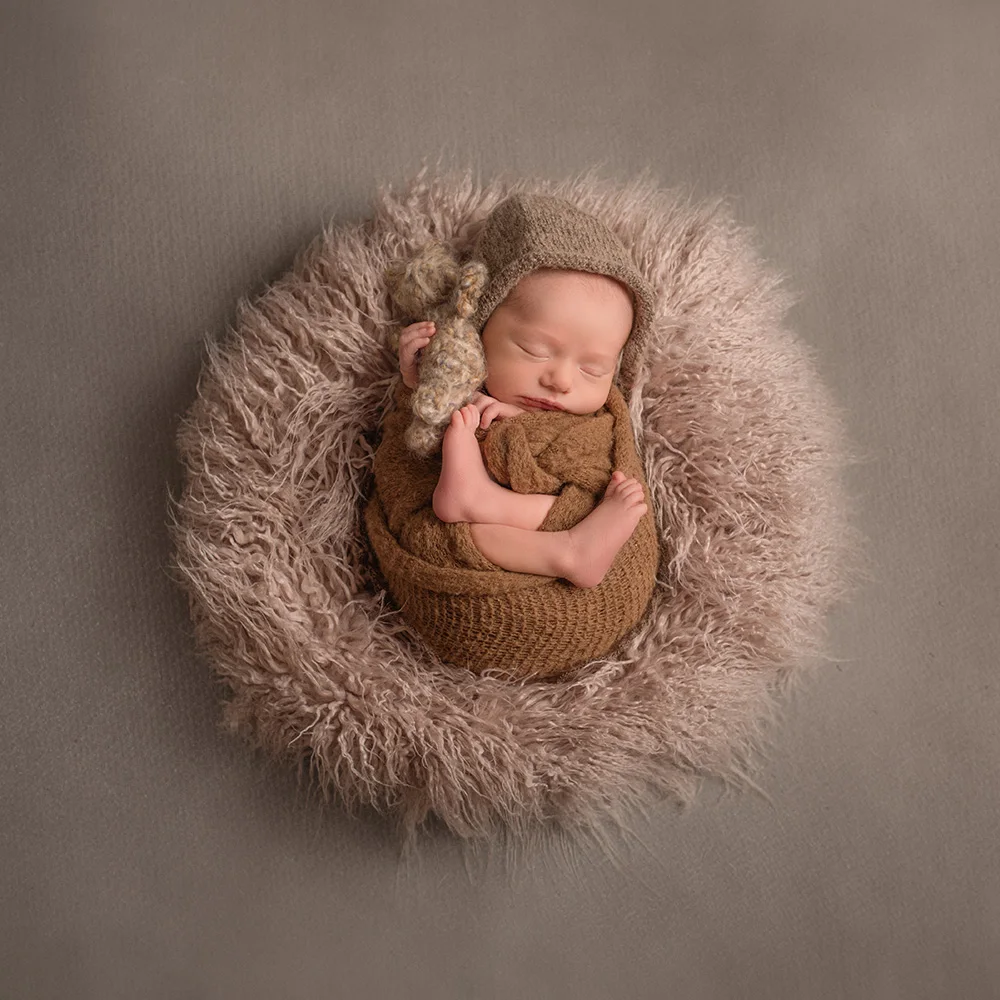 Cobertores de Pele do Bebê do Falso Cobertores de Fundo Foto do Bebê Newborn Fotografia Adereços Macio Bonito Infantil Crianças d & j 6 Mamãe e Bebê
