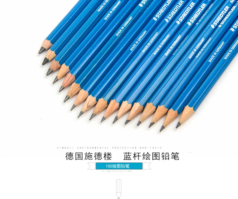 12 шт. Staedtler Mars lumographh Рисование эскизов карандаш F HB H 2H 3H 4H 5H 6H 7H 8H 9H HB B 2B 3B 4B 5B 6B 7B 8B 9B