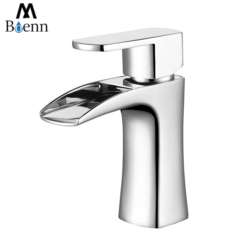 Bathroom Mixer Faucet Deck Mounted Hot and Cold Water Sink Tap Basin Faucets Brass Basin Taps Brass Chrome Bathroom Mixer Faucet Deck Mounted Hot and Cold Water Sink Tap Basin Faucets Brass Basin Taps Brass Chrome