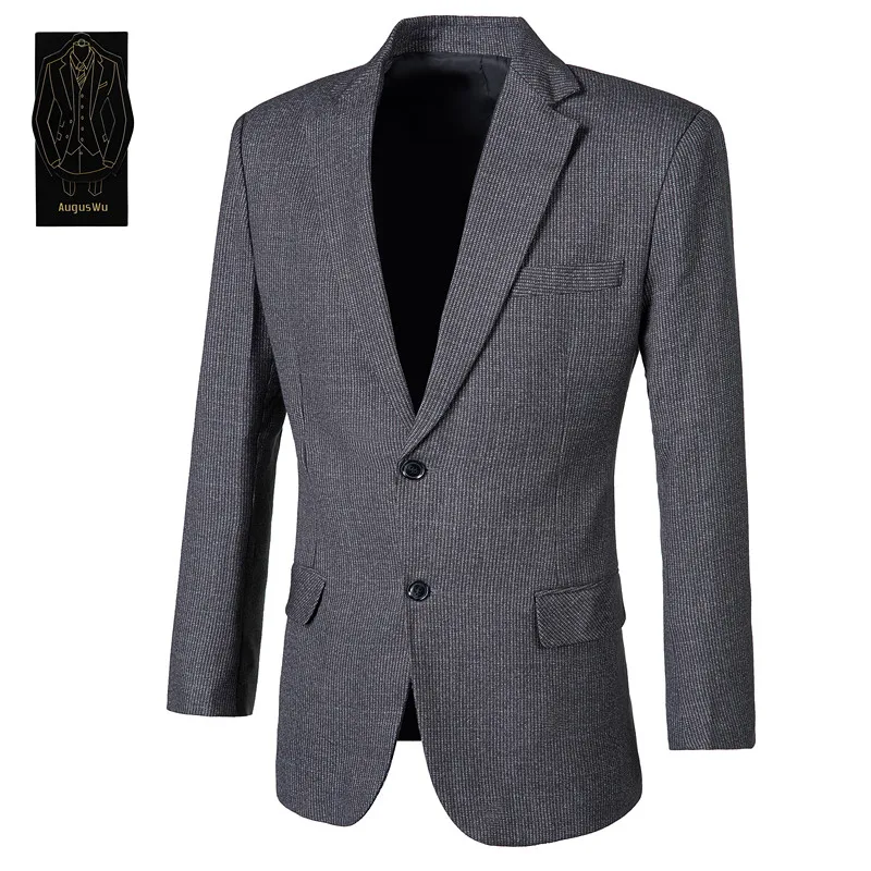 4 (1)      22230    High-grade wool blend men's suit two-piece suit (jacket + pants) men's business formal suit male ball party dress support custom