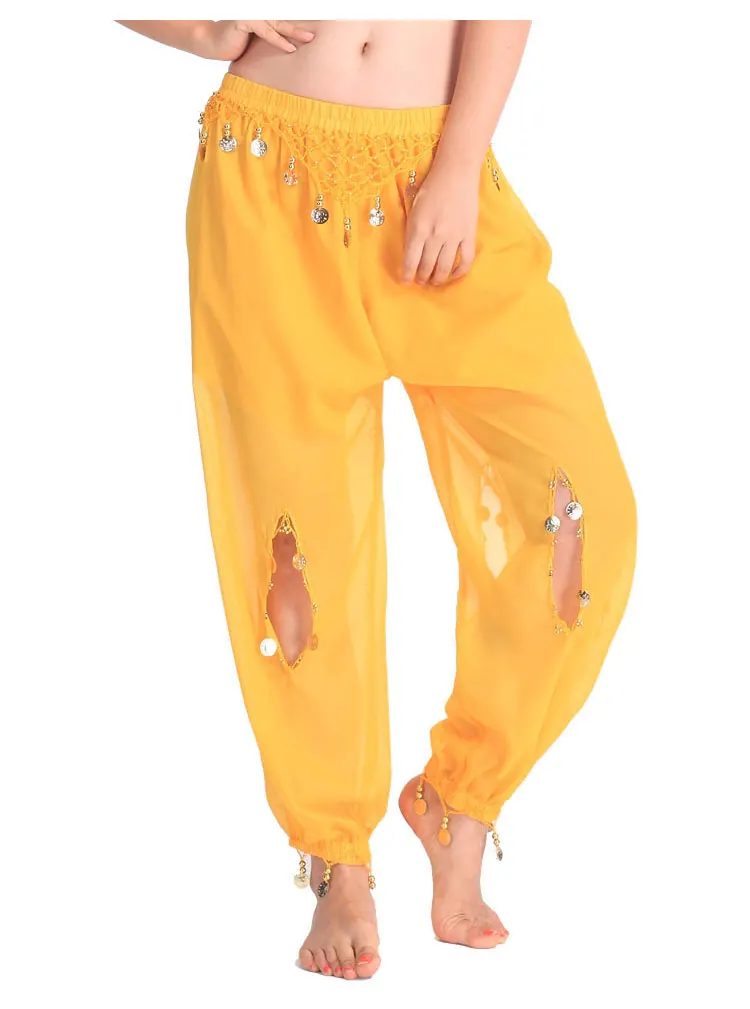 Болливуд 9 цветов блестящие юбки для танца живота юбка для танцев живота костюмы профессиональные индийские штаны для танца живота - Цвет: Золотой