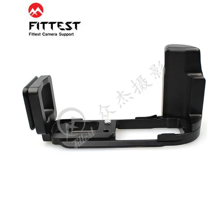 

FITTEST FLO-EM10 Quick Release L Plate Bracket Camera Holder Hand Grip for Olympus OM-D E-M10 OMD EM10 RRS Tripod Plate Support